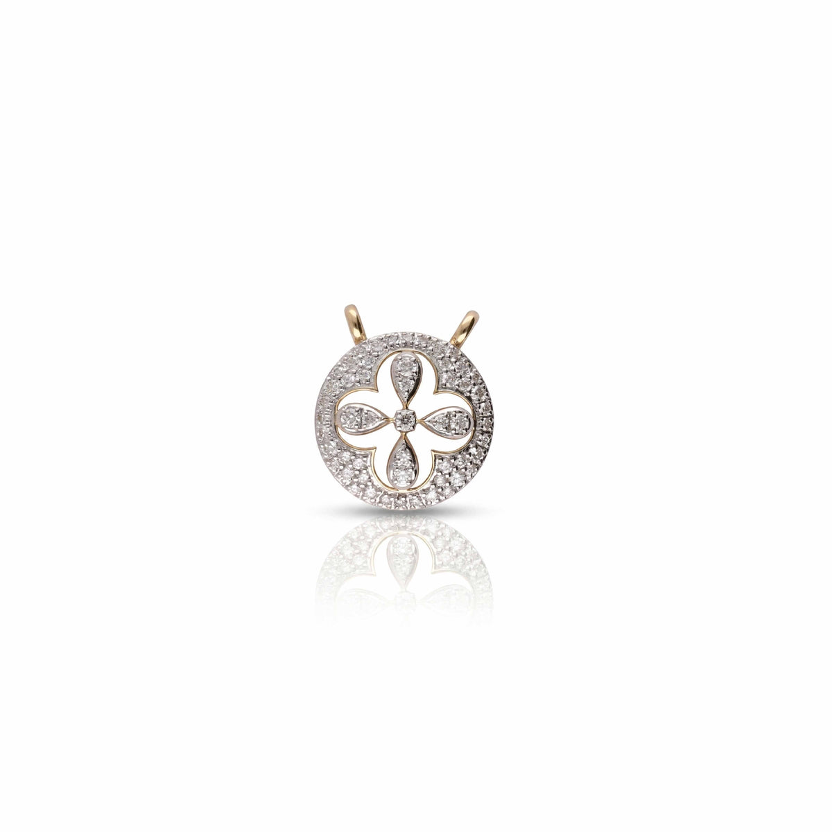 Clover Promise 9kt Diamond Mangalsutra Pendant