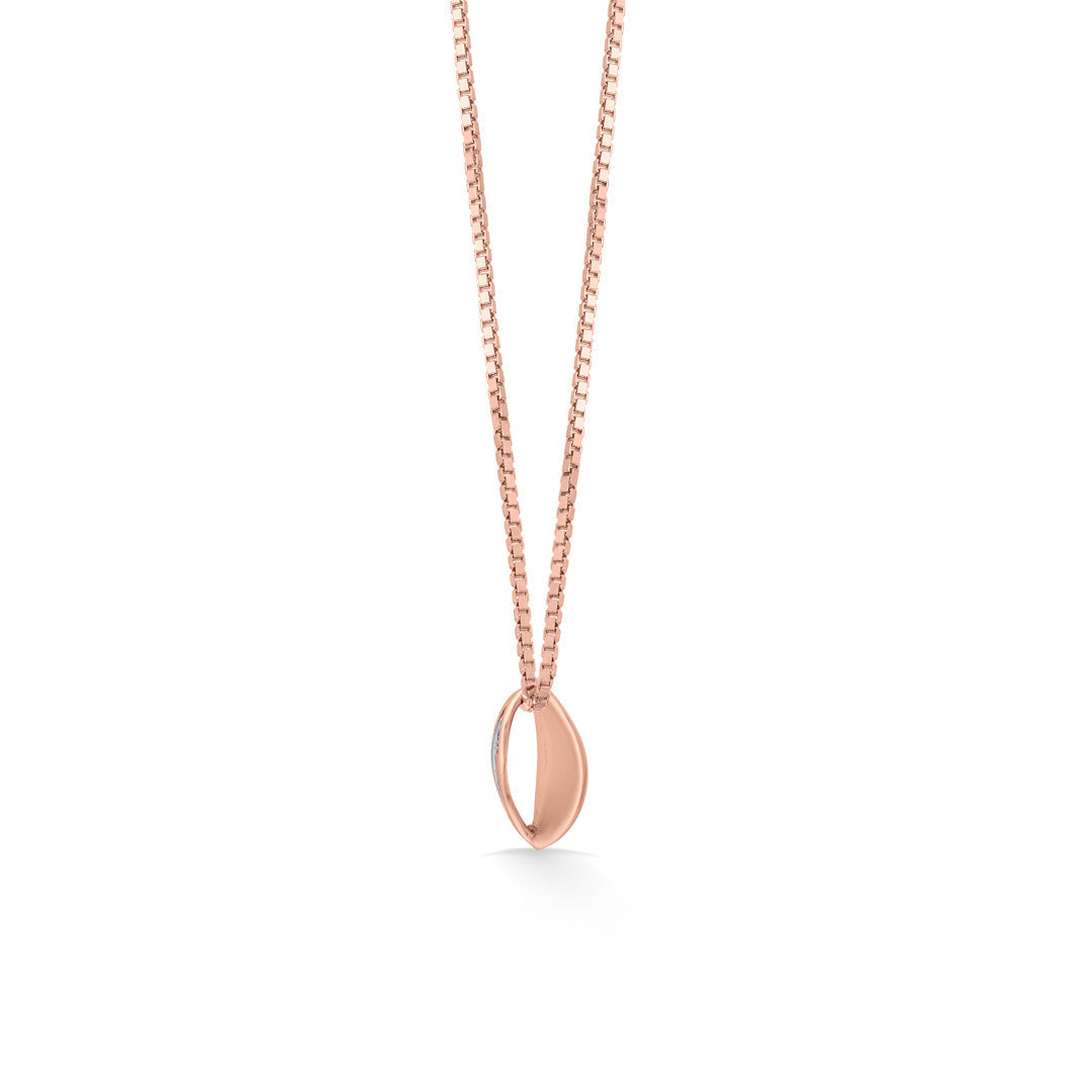 Rosé Opal Gold Necklace Set for Women
