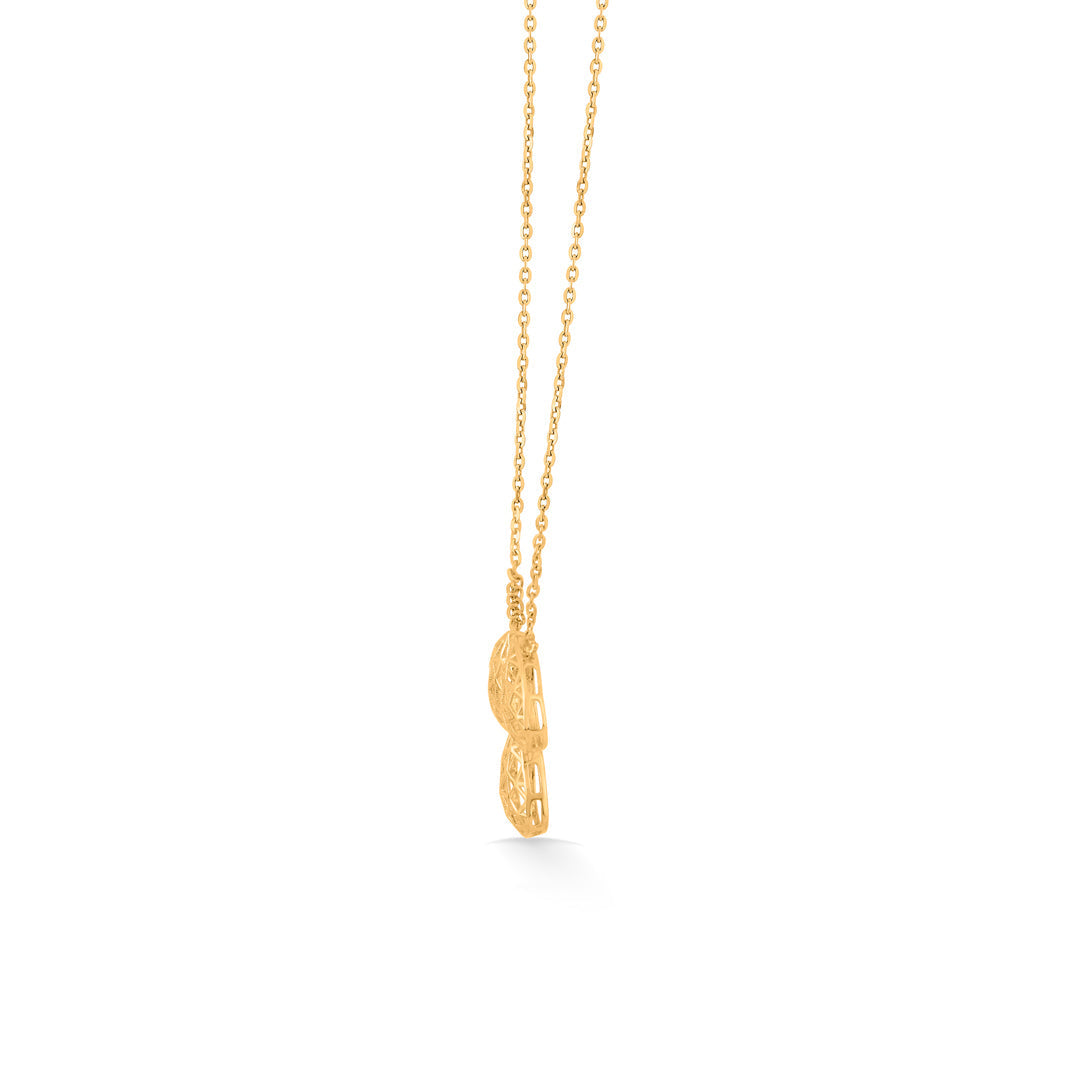 Intricate Glow Gold Necklace Set for Women