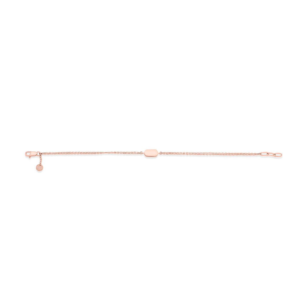 Rosé Ray Gold Flexible Bracelet for Women