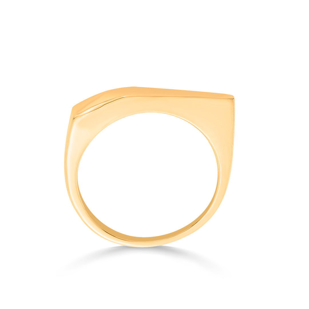 Urban Bar Gold Fashion Ring for Women