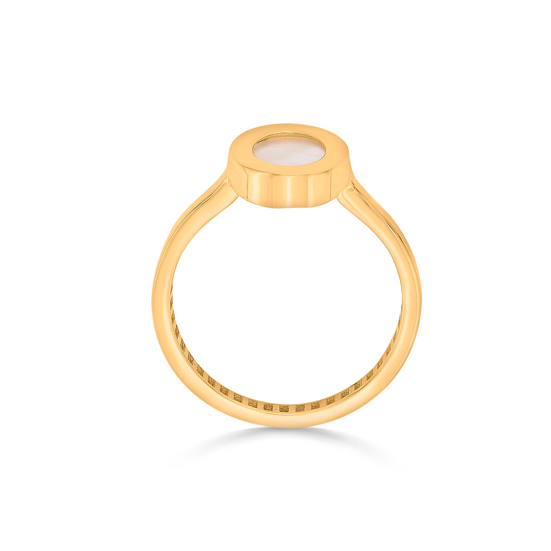 Eclipse Aura Gold Fashion Ring for Women