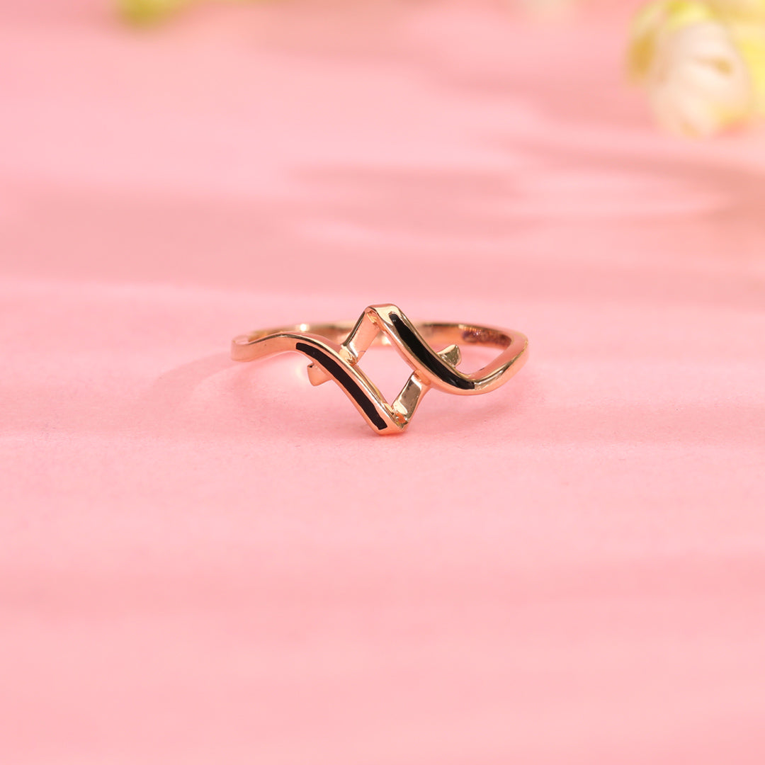 Pure Link Gold Fashion Ring for Women