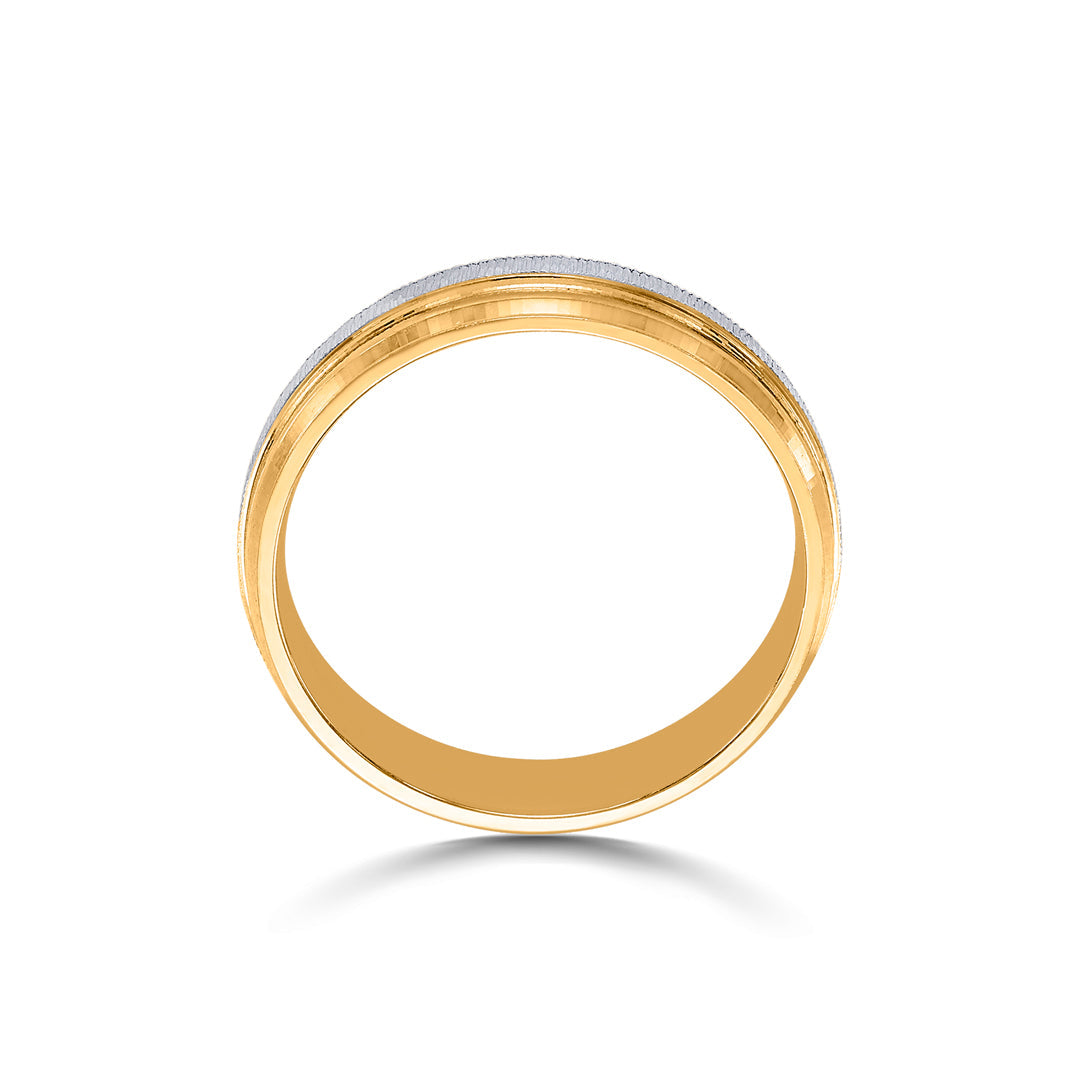 Curve Glow Women's Gold Ring