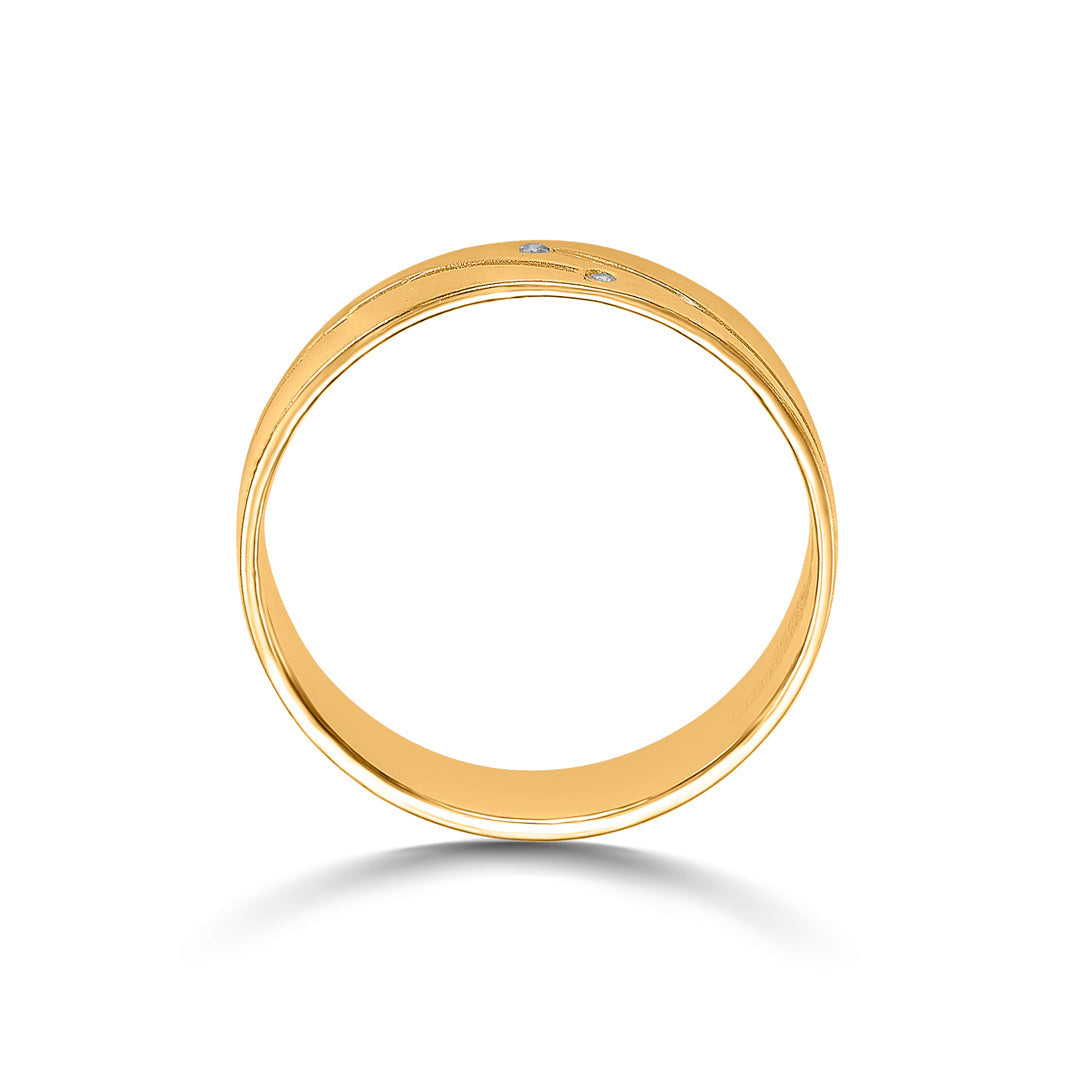 Glow Story Women's Gold Ring