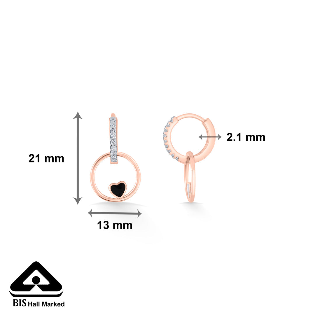 Golden Halo Gold Hoops & Huggies Earrings for Women