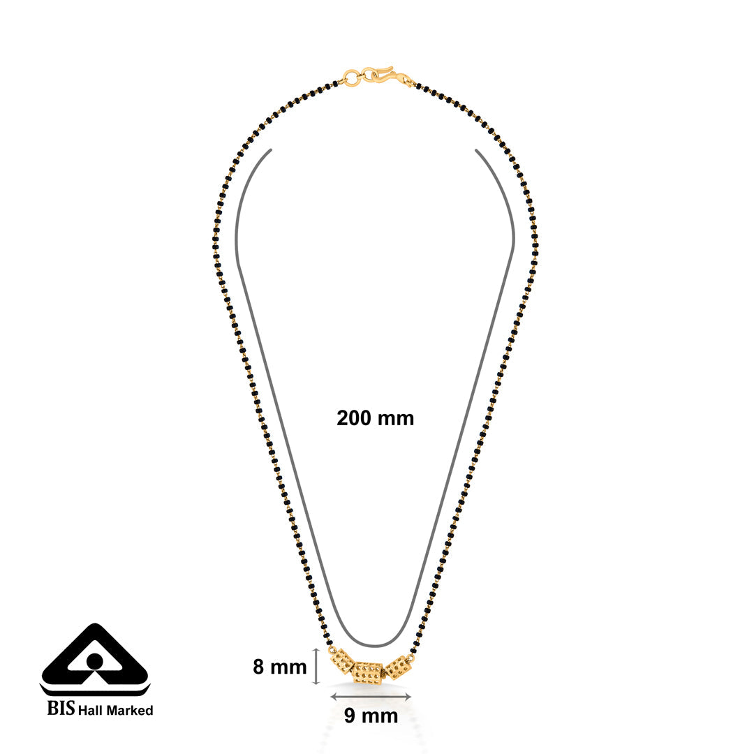Luxe Link Gold Modern Mangalsutra for Women