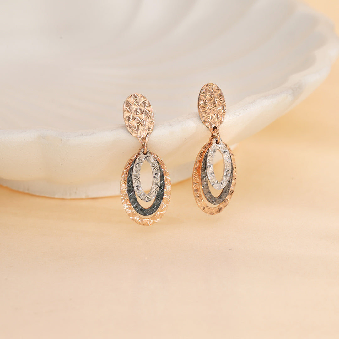 Stellar Glow Gold Drops & Danglers Earrings for Women