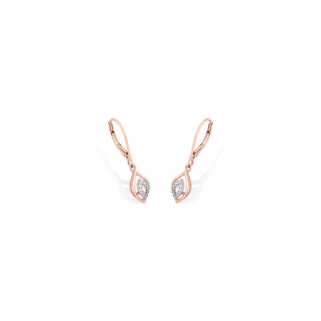 Luminous Links Diamond & Gold Hoops & Huggies Earrings for Women
