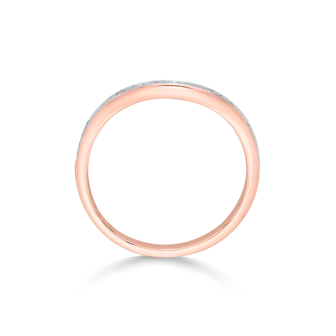 Aura Muse Diamond & Gold Fashion Ring for Women