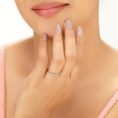 Aura Muse Diamond & Gold Fashion Ring for Women