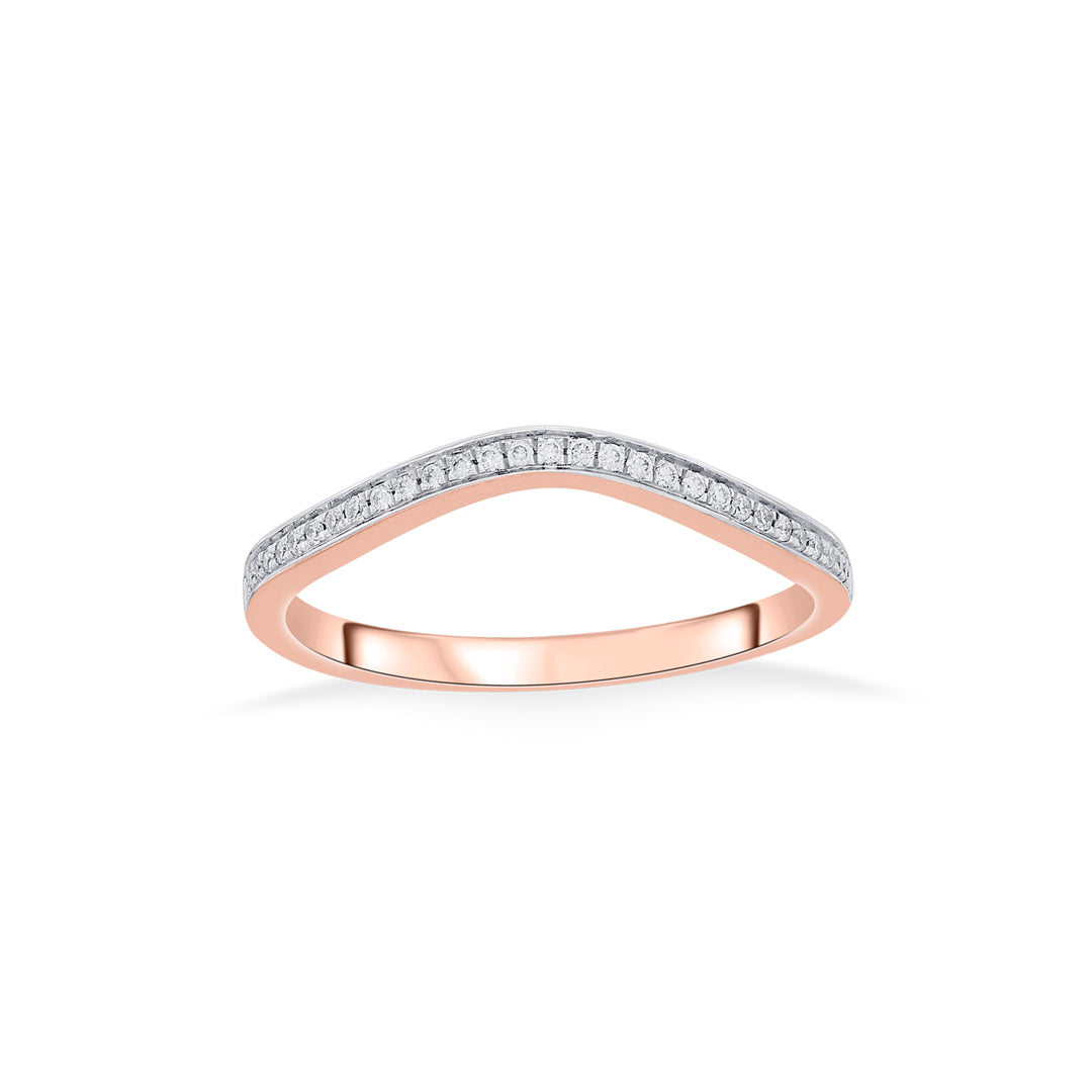 Aura Muse Diamond & Gold Fashion Ring for Women
