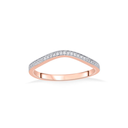 Aura Muse Diamond & Gold Fashion Ring for Women