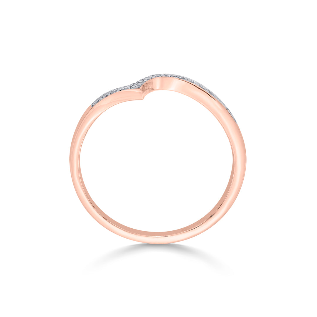 Regal Glow Diamond & Gold Fashion Ring for Women