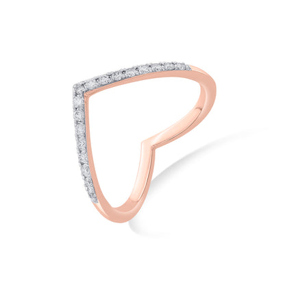 Regal Elegance Diamond & Gold Fashion Ring for Women