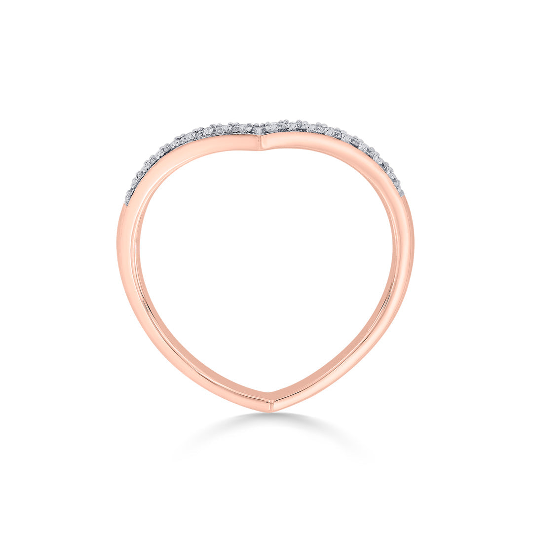 Regal Elegance Diamond & Gold Fashion Ring for Women