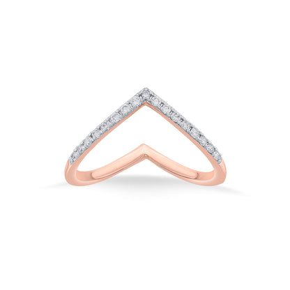Regal Elegance Diamond & Gold Fashion Ring for Women