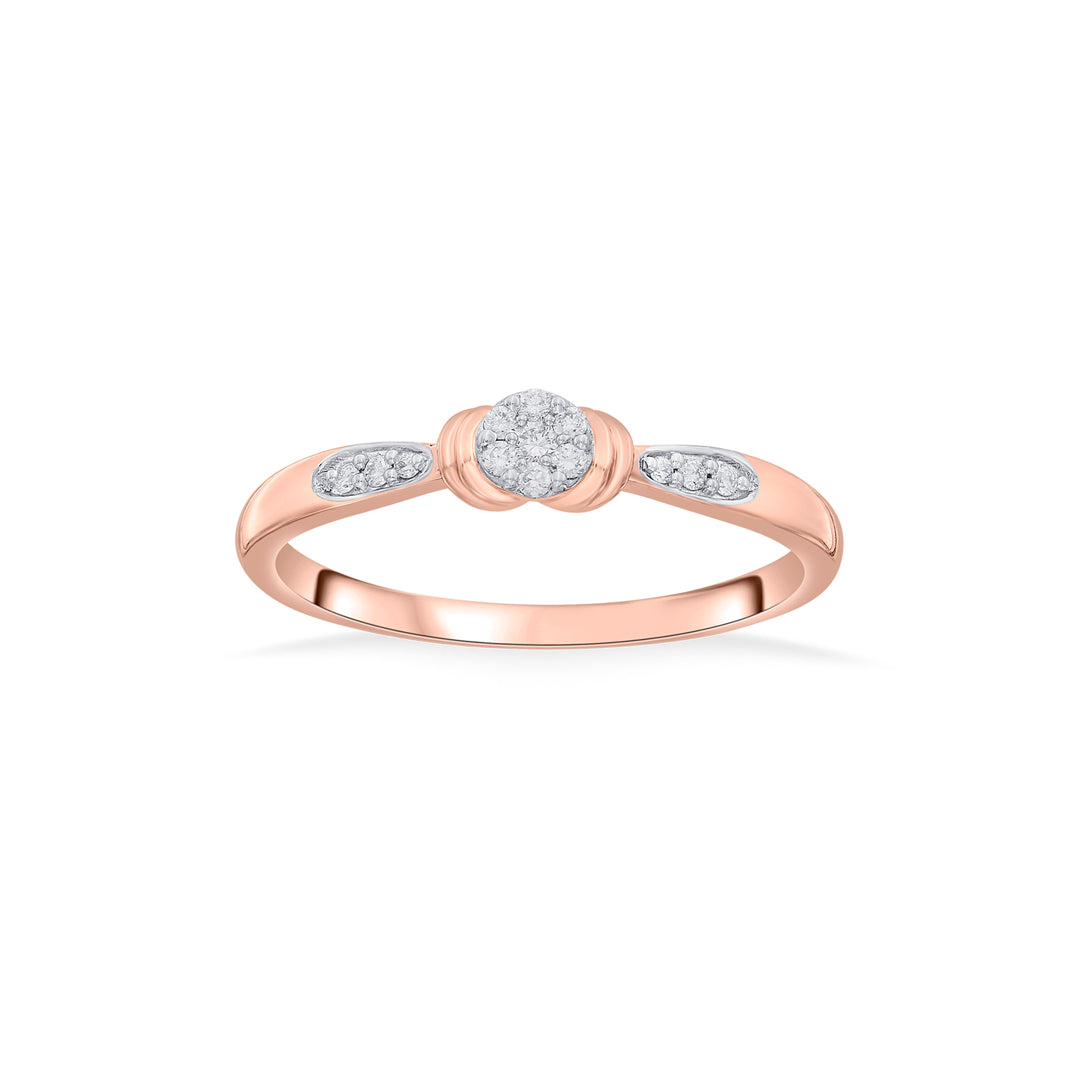 Lumea Shine Diamond & Gold Fashion Ring for Women