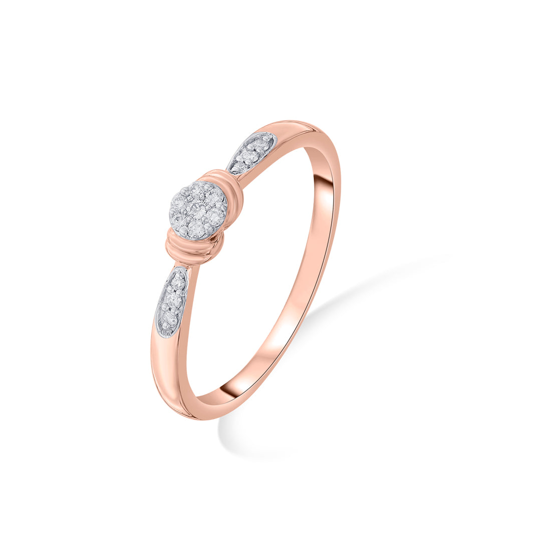 Lumea Shine Diamond & Gold Fashion Ring for Women