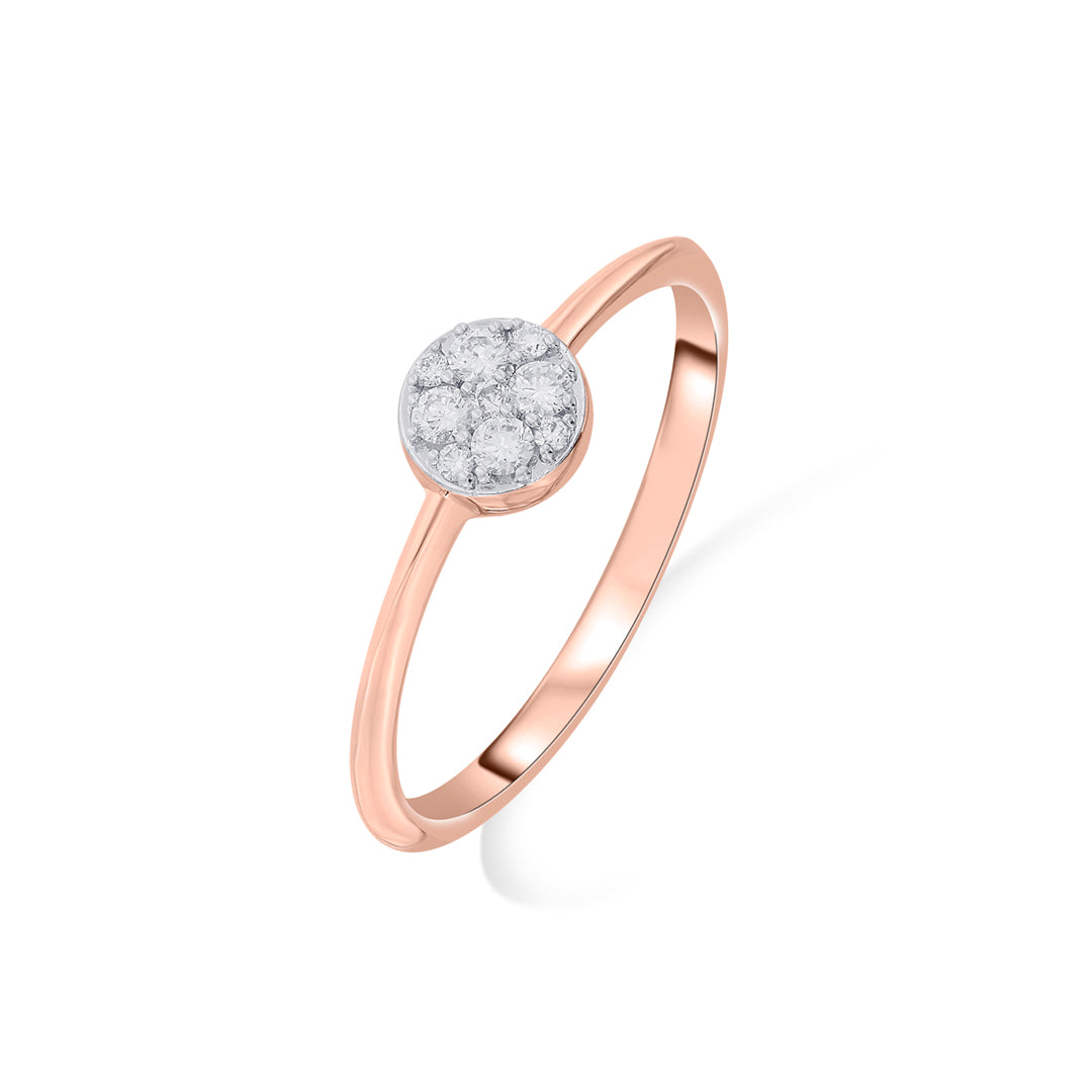 Infinite Grace Diamond & Gold Casual Ring for Women