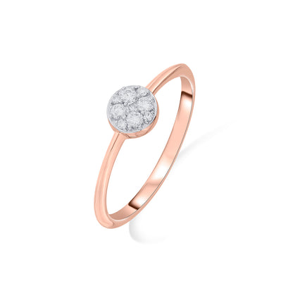 Infinite Grace Diamond & Gold Casual Ring for Women