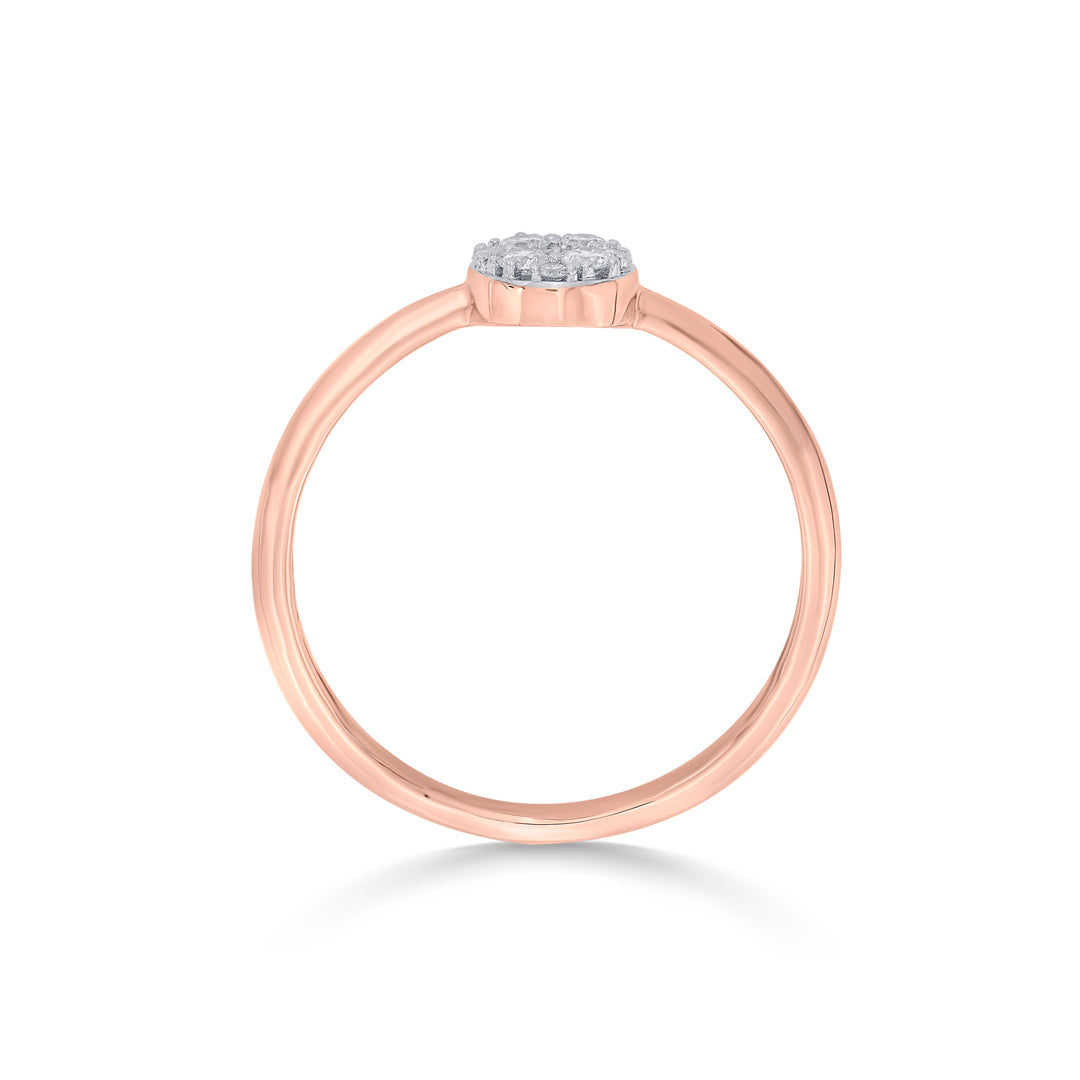 Infinite Grace Diamond & Gold Casual Ring for Women
