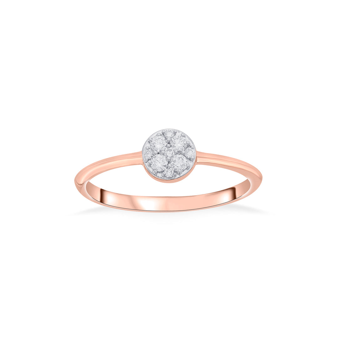 Infinite Grace Diamond & Gold Casual Ring for Women
