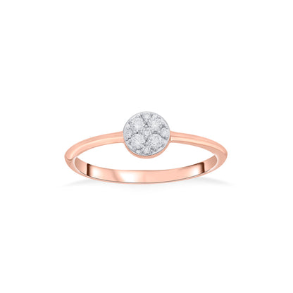 Infinite Grace Diamond & Gold Casual Ring for Women