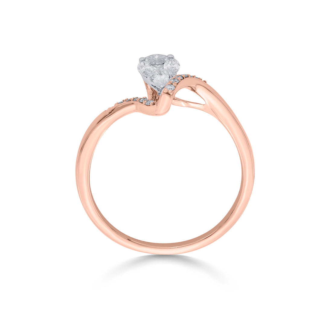 Summit Spark Diamond & Gold Fashion Ring for Women