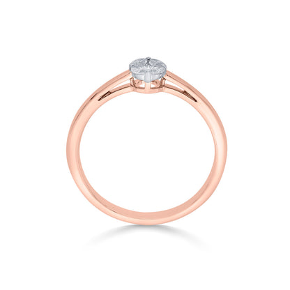 Noble Gem Diamond & Gold Casual Ring for Women