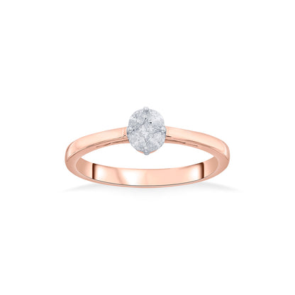 Noble Gem Diamond & Gold Casual Ring for Women