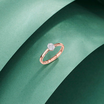 Noble Gem Diamond & Gold Casual Ring for Women