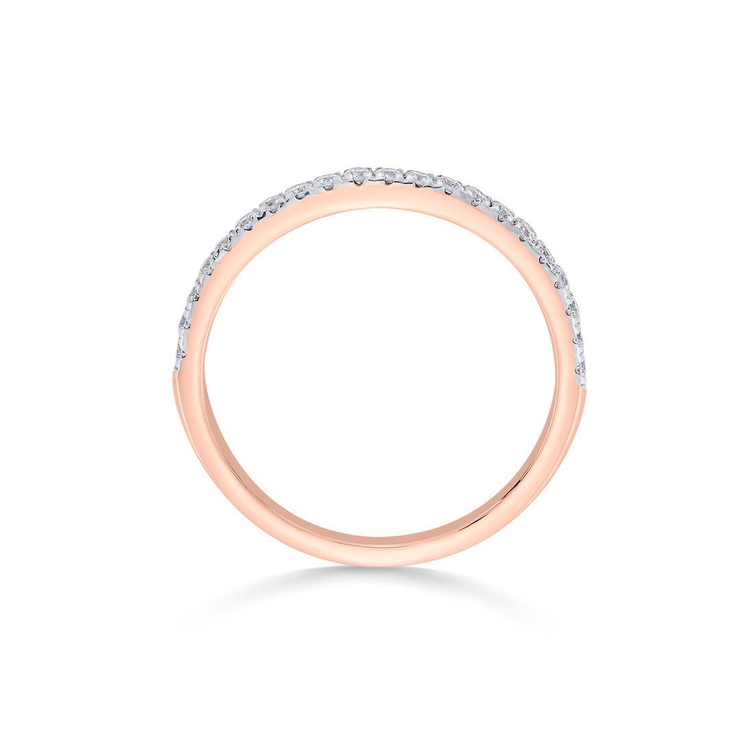Grace Charm Diamond & Gold Casual Ring for Women