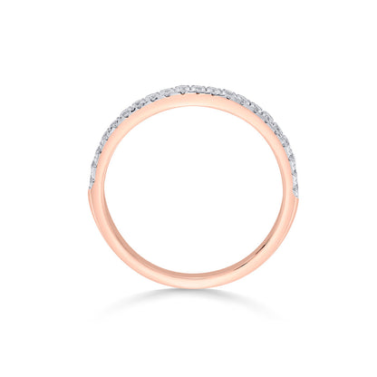 Grace Charm Diamond & Gold Casual Ring for Women