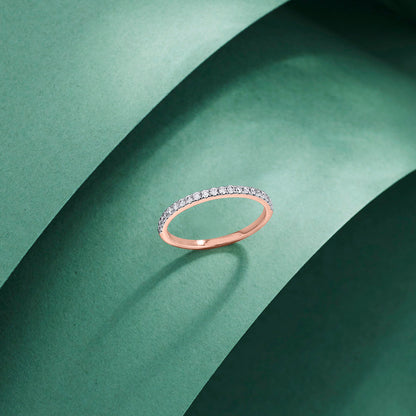 Grace Charm Diamond & Gold Casual Ring for Women