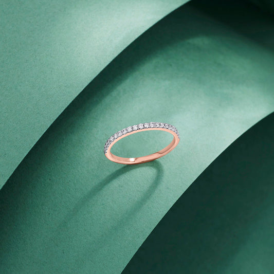 Grace Charm Diamond & Gold Casual Ring for Women