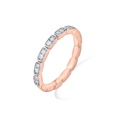 Gleam Links Diamond & Gold Fashion Ring for Women