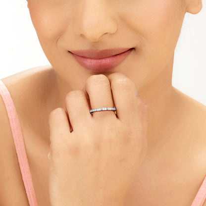 Gleam Links Diamond & Gold Fashion Ring for Women