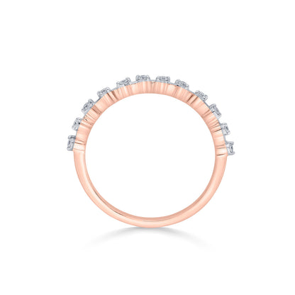 Joy Muse Diamond & Gold Casual Ring for Women