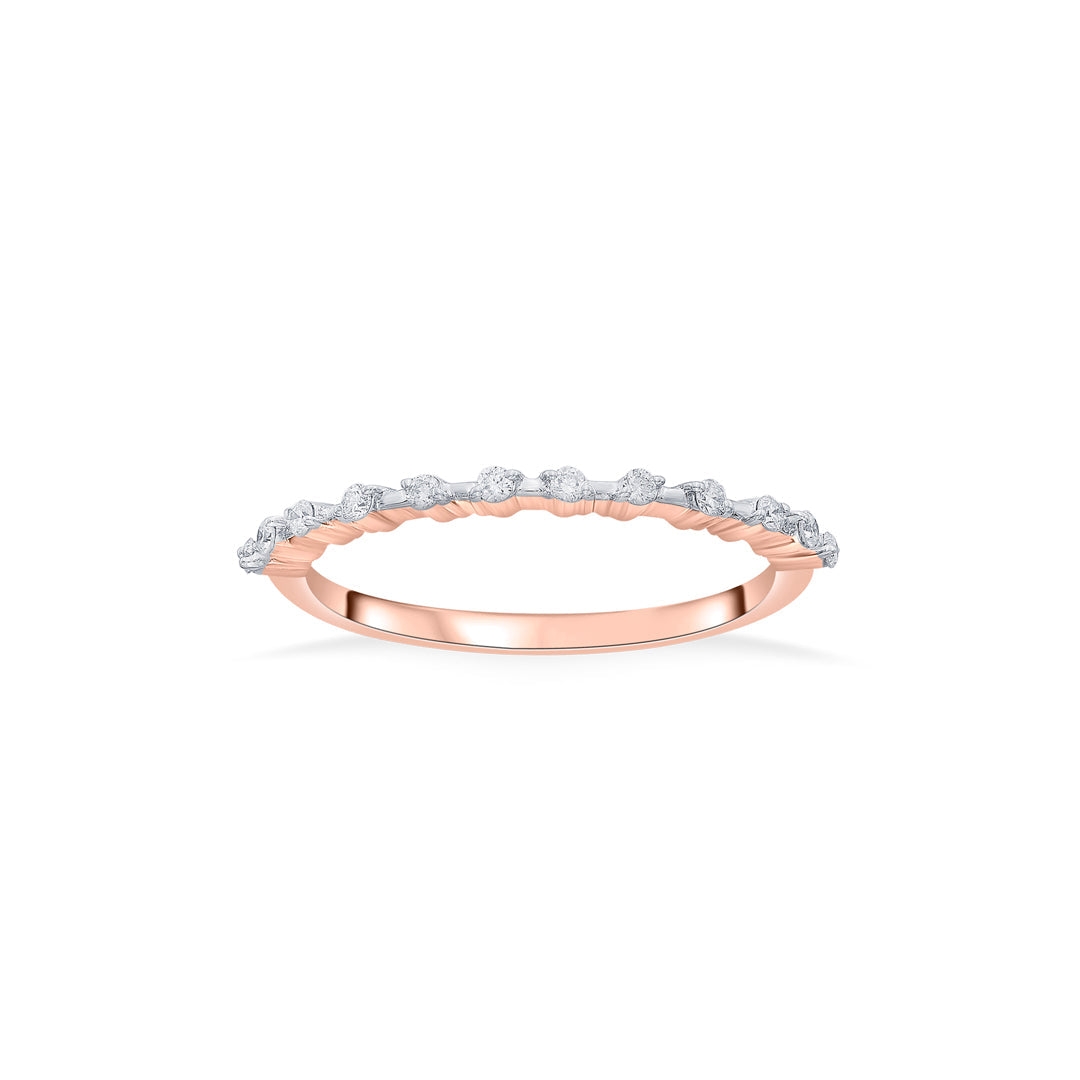 Joy Muse Diamond & Gold Casual Ring for Women
