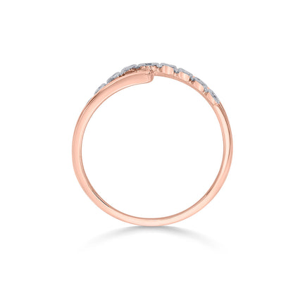 Axis Grace Diamond & Gold Fashion Ring for Women