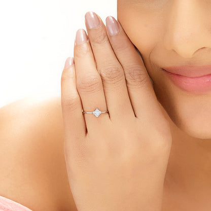 Golden Gem Diamond & Gold Casual Ring for Women