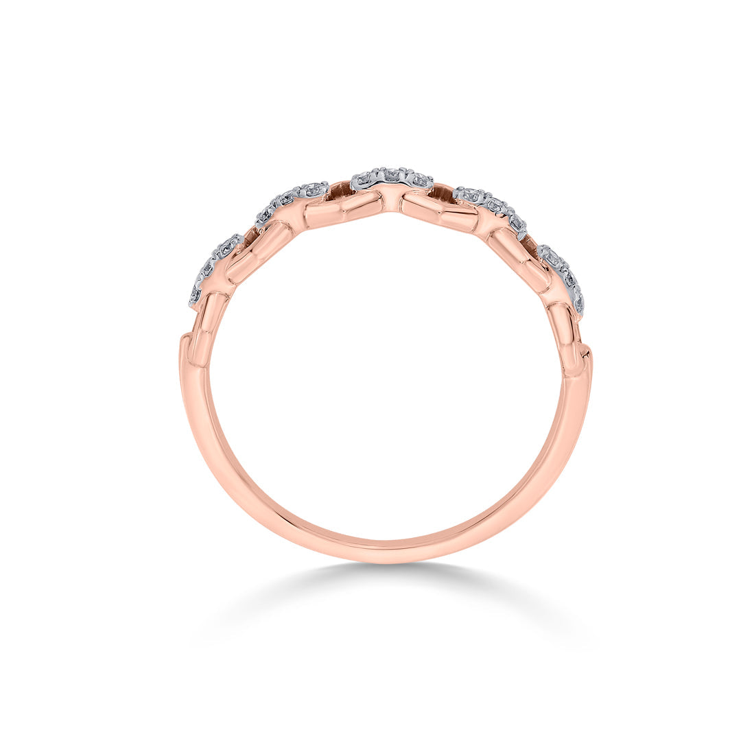 Auryn Aura Diamond & Gold Casual Ring for Women