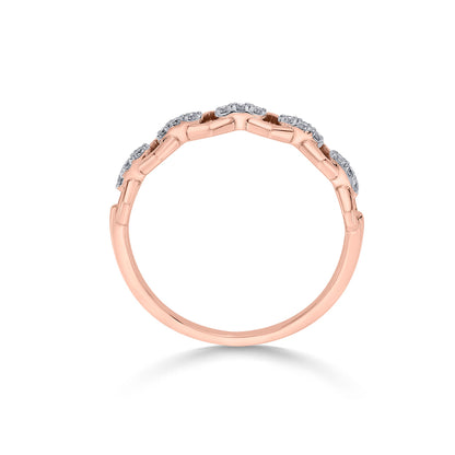 Auryn Aura Diamond & Gold Casual Ring for Women