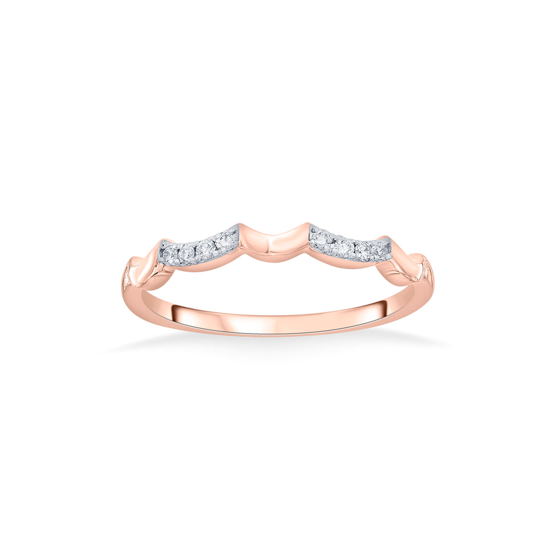 Grace Drift Diamond & Gold Fashion Ring for Women
