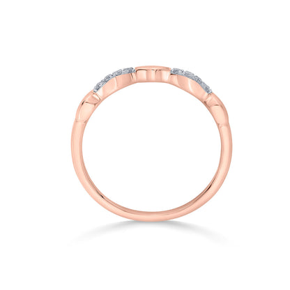 Grace Drift Diamond & Gold Fashion Ring for Women