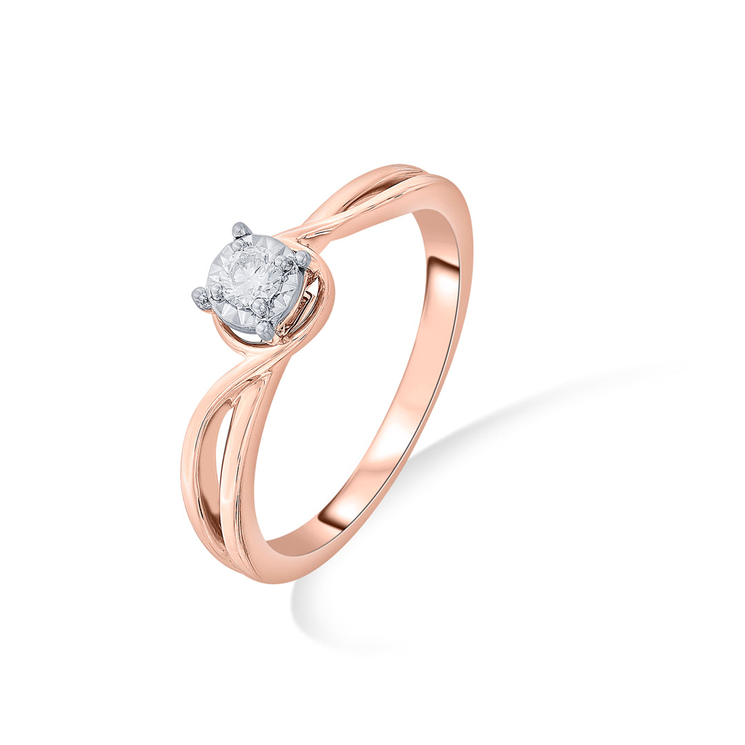 Nova Gem Diamond & Gold Casual Ring for Women
