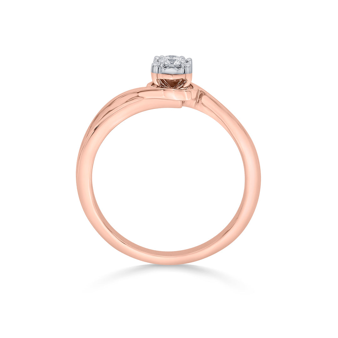 Nova Gem Diamond & Gold Casual Ring for Women