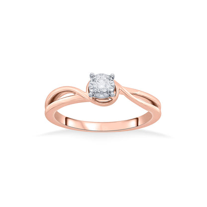 Nova Gem Diamond & Gold Casual Ring for Women