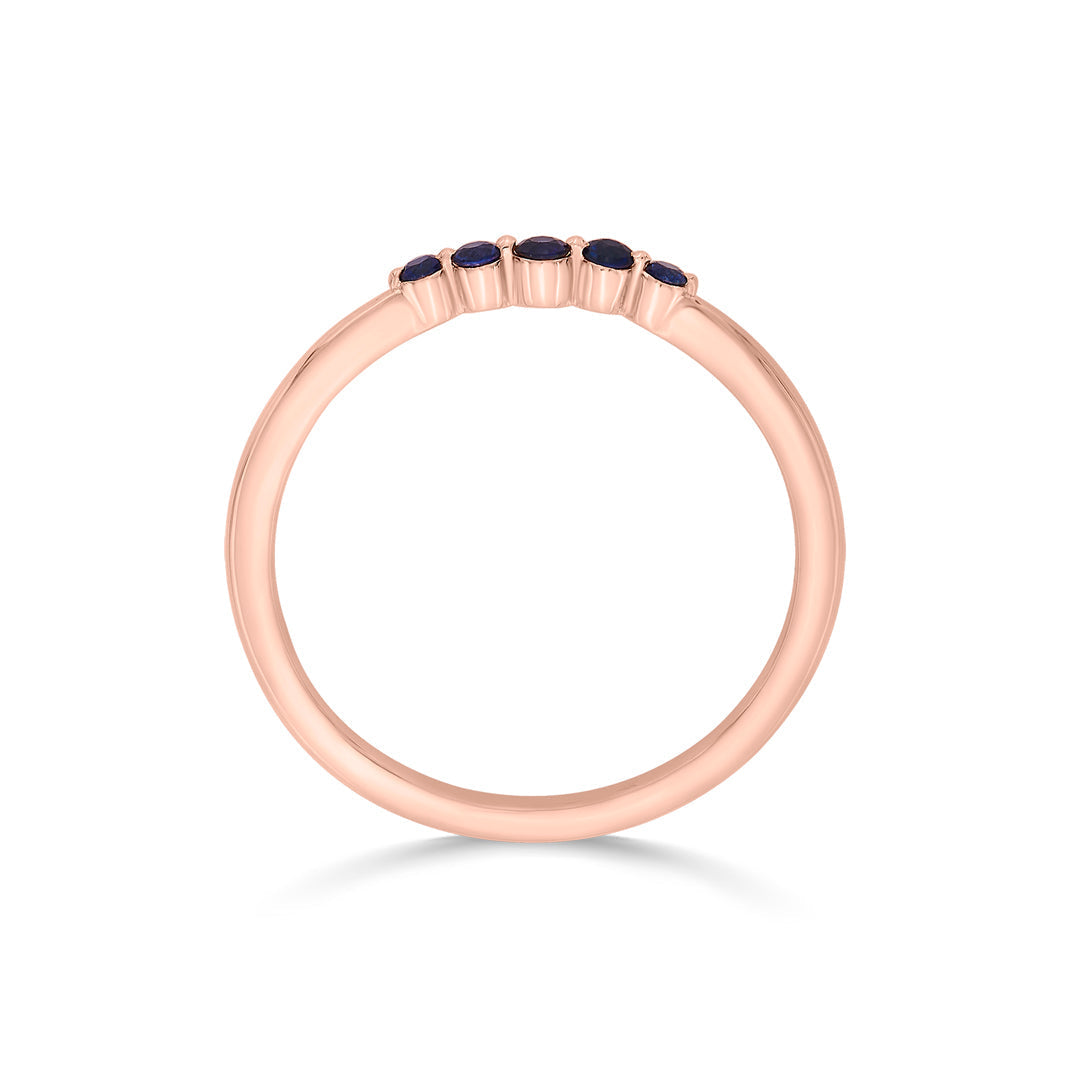 Azure Forever Gold Fashion Ring for Women